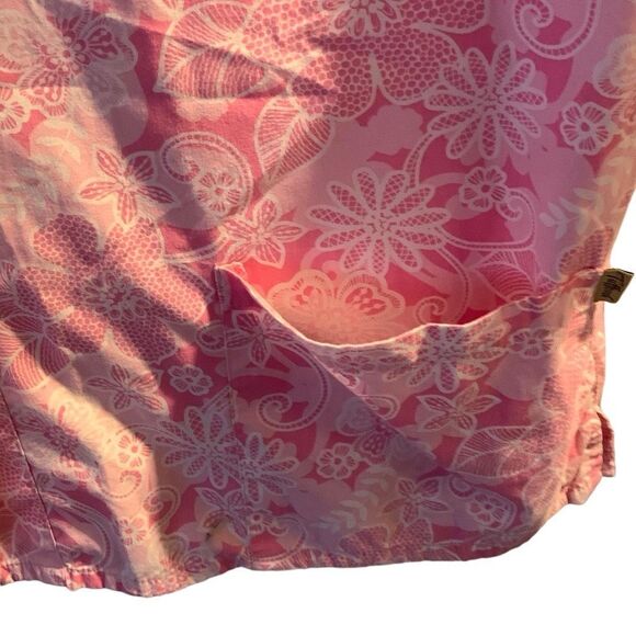 Pre Owned Women’s Tafford Scrub Scrubs Top Sz Med Stylish and Comfortable - Picture 5 of 11